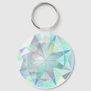 Diamant-Stern-Schlüsselanhänger Schlüsselanhänger