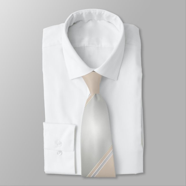 Diamant und Champagne-Farbiges Krawatte (Gebunden)
