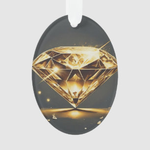 Diamant und Wave Ornament