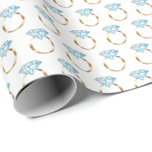 Diamant-Verlobungsring Geschenkpapier
