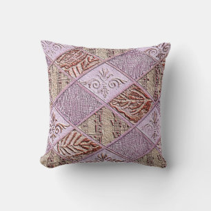 Diamantdesigns in Pinks Kissen