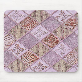 Diamantdesigns in Pinks Mousepad