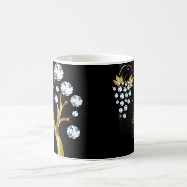 Diamante de imitación-Juwel-Diamant-Kaffee-Tasse Kaffeetasse (Mittel)