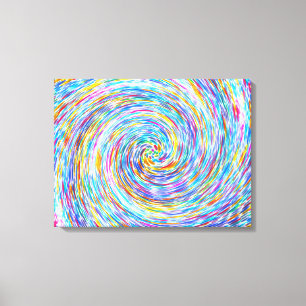 Diamante de imitación-Strudel-Leinwand-Druck Leinwanddruck