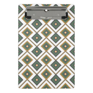 Diamante im Grün Mini Klemmbrett