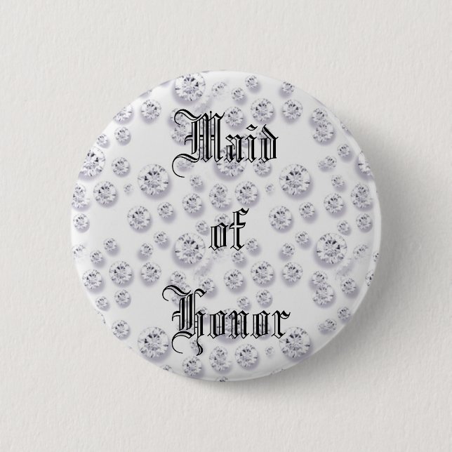 Diamanten Button (Vorderseite)