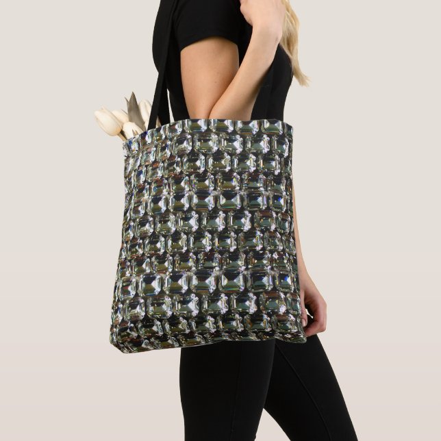 Diamanten, Edelsteinschmuckmuster Tasche (Von Nahem)