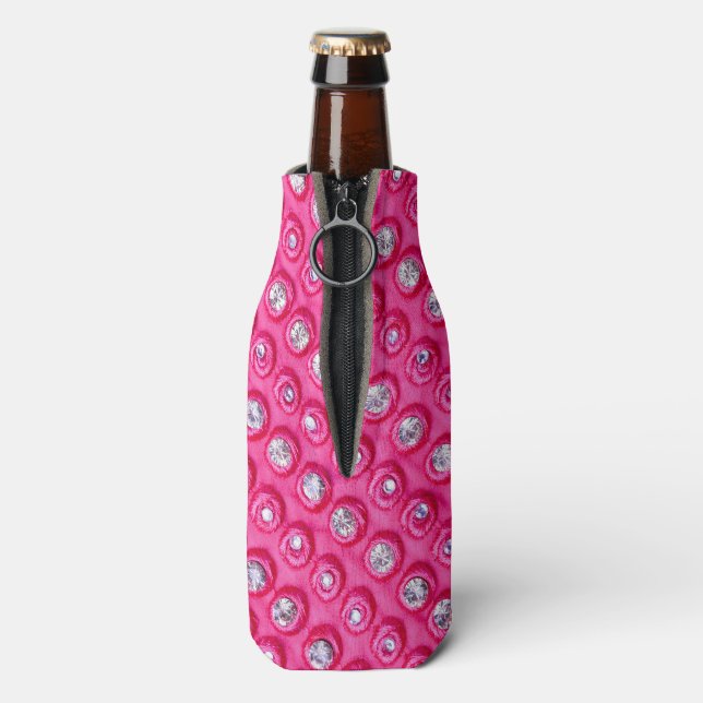 Diamanten Flaschenkühler (Flasche Rückseite)