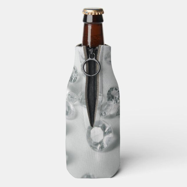 Diamanten Flaschenkühler (Flasche Rückseite)