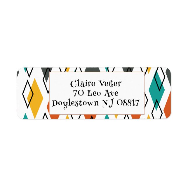 Diamanten-Forever-Label (Vorne)