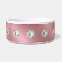 Diamanten-Haustier Napf