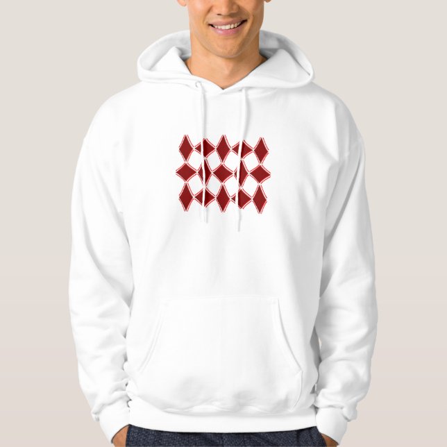 Diamanten Hoodie (Vorderseite)