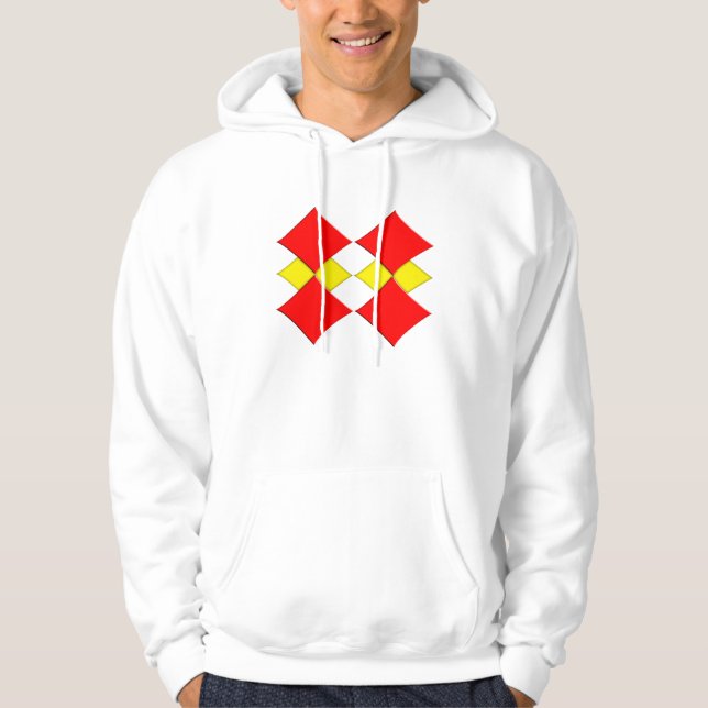 Diamanten Hoodie (Vorderseite)