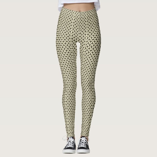 Diamanten im Spiel Leggings (Vorderseite)