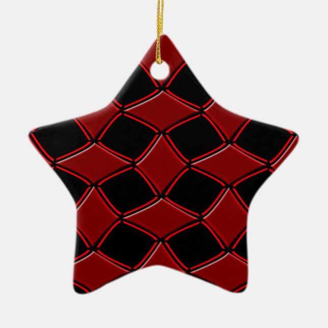 Diamanten Keramikornament (Vorne)