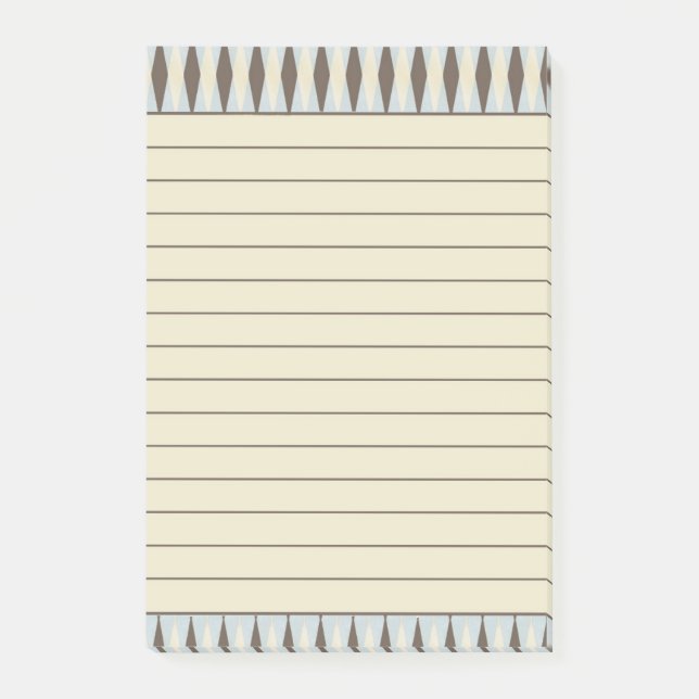 Diamanten Post-it Klebezettel (Vorderseite)