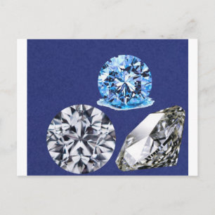 Diamanten Postkarte