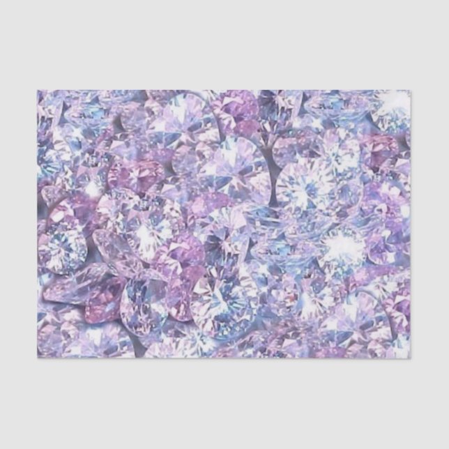 Diamanten Seidenpapier (Vorderseite)