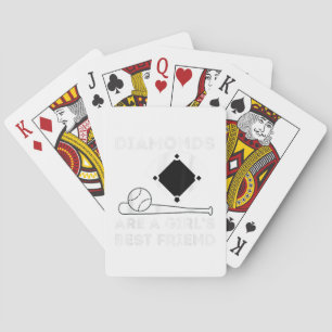 Diamanten sind der beste Freund eines Mädchens - B Spielkarten