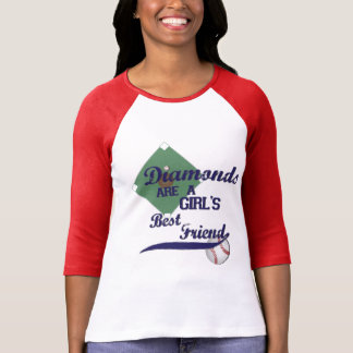 Diamanten sind der beste Freund eines Mädchens T-Shirt