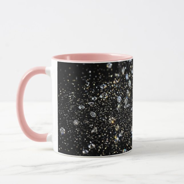 Diamanten-Tasse Tasse (Links)