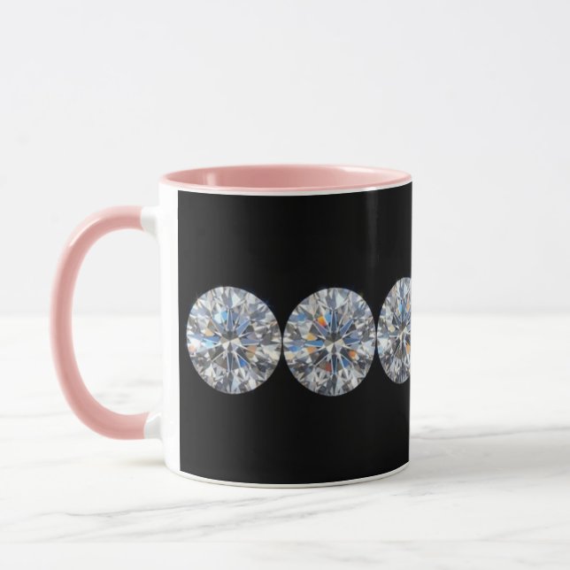 Diamanten-Tasse Tasse (Links)