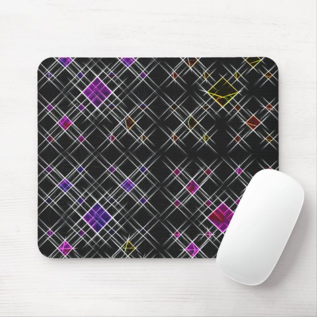 Diamanten und Crosses Mouse Pad Mousepad (Mit Mouse)