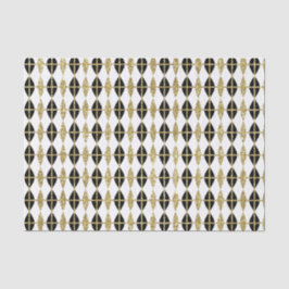 Diamanten und Gold Grid Seidenpapier