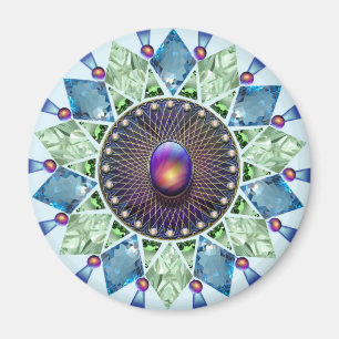 Diamanten und Perlen 1 Magnet