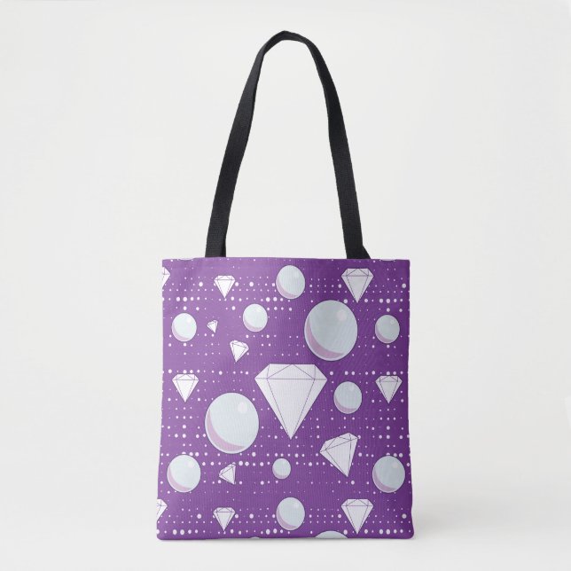 Diamanten und Perlen Tasche (Vorderseite)