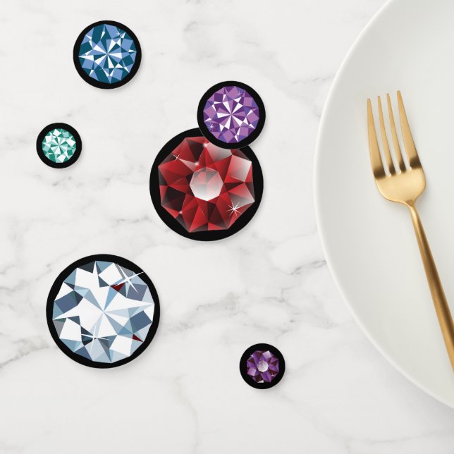 Diamanten und Rhinestone Konfetti (Gruppe)