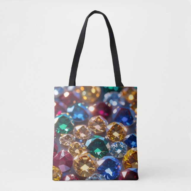 Diamanten vieler Farben Tasche (Vorderseite)