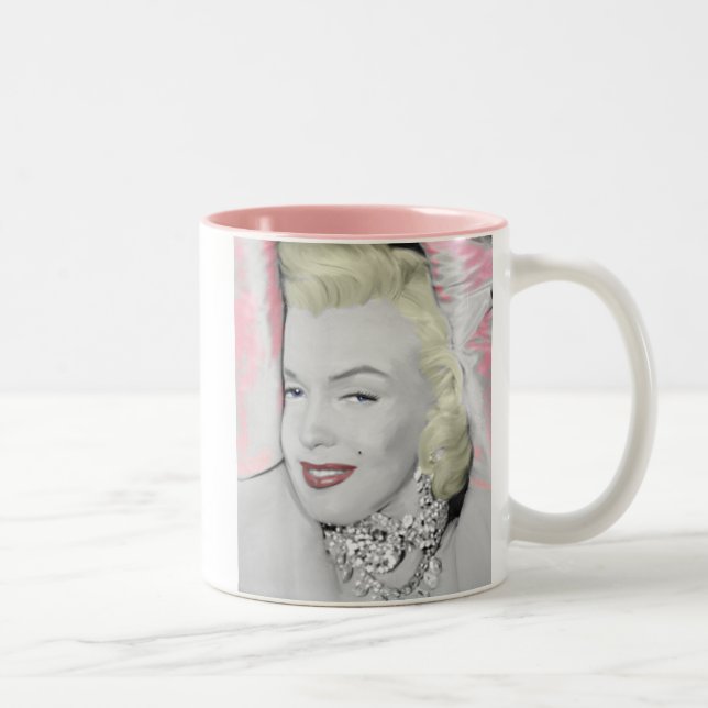 Diamanten Zweifarbige Tasse (Rechts)