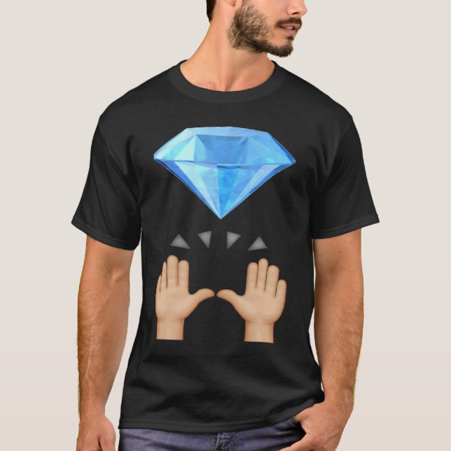 Diamantene Hände 2 T-Shirt (Vorderseite)