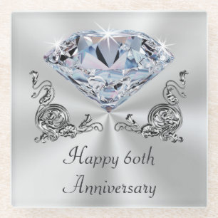 Diamantene Hochzeit Geschenke, Untersetzer