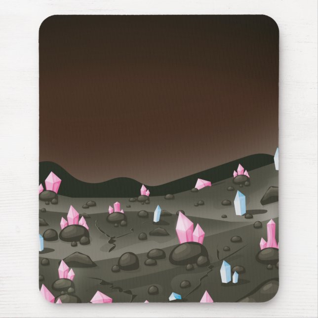 Diamantenmine Mousepad (Vorne)