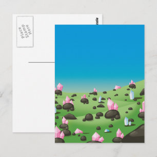 Diamantenmine Postkarte