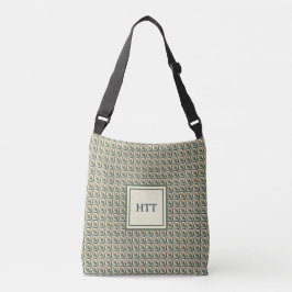 Diamantformen in neutralen Tönen Tragetaschen Mit Langen Trägern