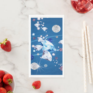 Diamantgalaxie 12 serviette