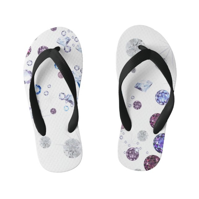 Diamantgalaxie 1 kinderbadesandalen (Fußbett)