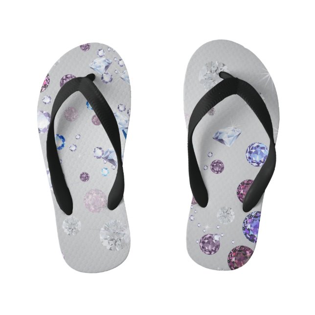 Diamantgalaxie 3 kinderbadesandalen (Fußbett)