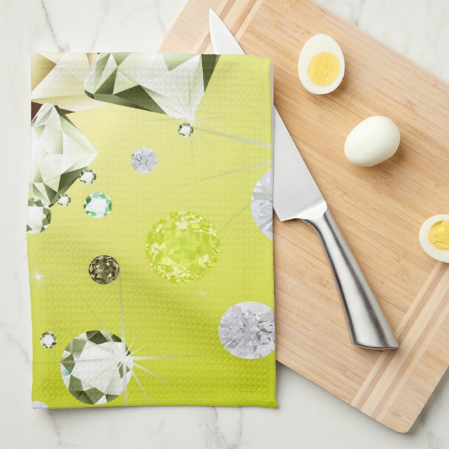 Diamantgalaxie 8 geschirrtuch (Viertel Falte)