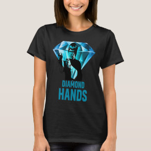 Diamanthandschuhe halten für immer BTC DOGECOIN CR T-Shirt