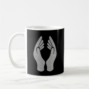 Diamanthandschuhe Kaffeetasse
