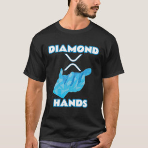 Diamanthandschuhe   Ripple XRP Krypto Kryptowähru T-Shirt