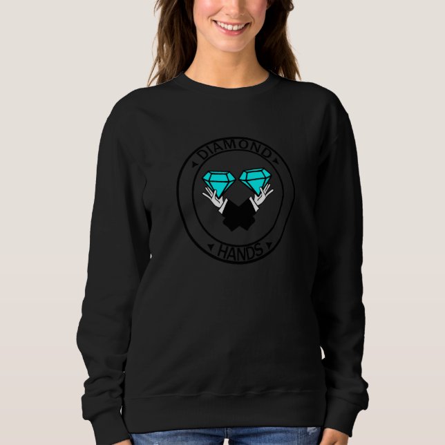 Diamanthandschuhe Sweatshirt (Vorderseite)