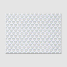 Diamantherzen Aquarellkunst Edelsteine Seidenpapier