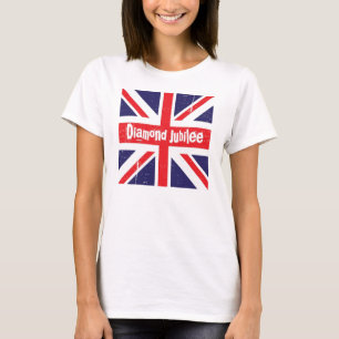 Diamantjubiläumsfeier distressed T-Shirts