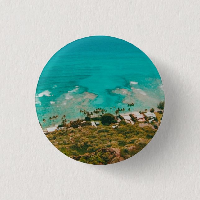 Diamantkopfansichtswinkel Button (Vorderseite)