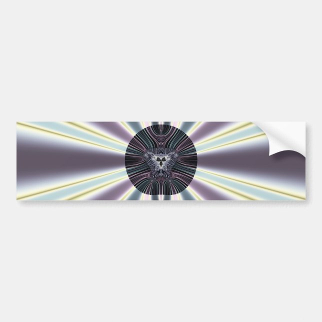 Diamantlichter Autoaufkleber (Vorne)